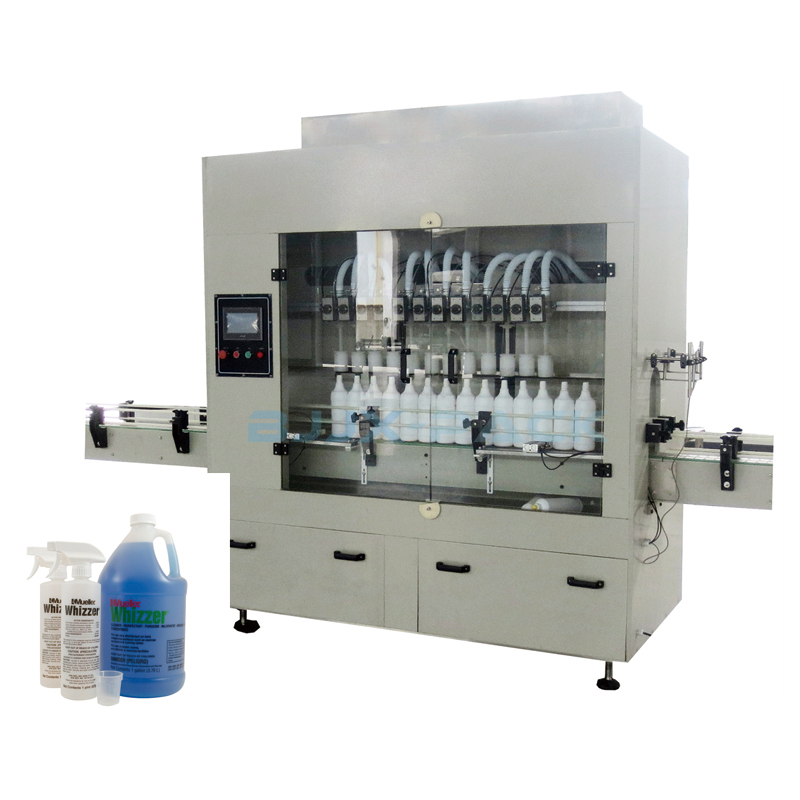 Bleach filling machine-gel sanitizer filling machine