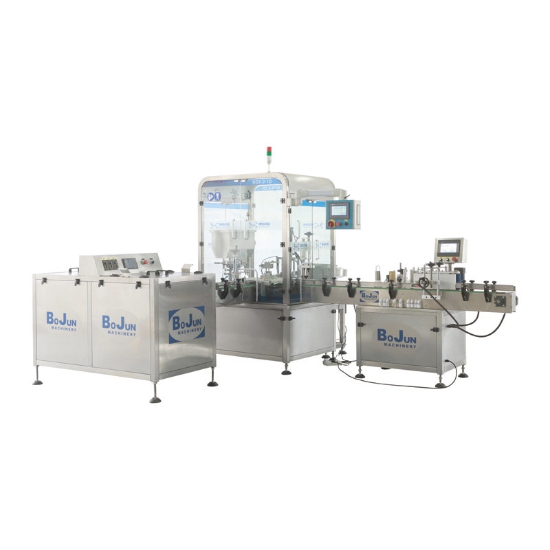 Automatic monoblock bottle filling and capping machine equipment