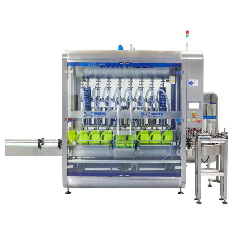 Automatic high viscosity liquid filling machine