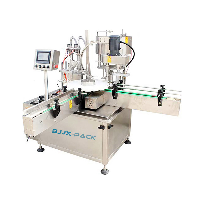 Automatic Rotary oil Vial filling and capping machines