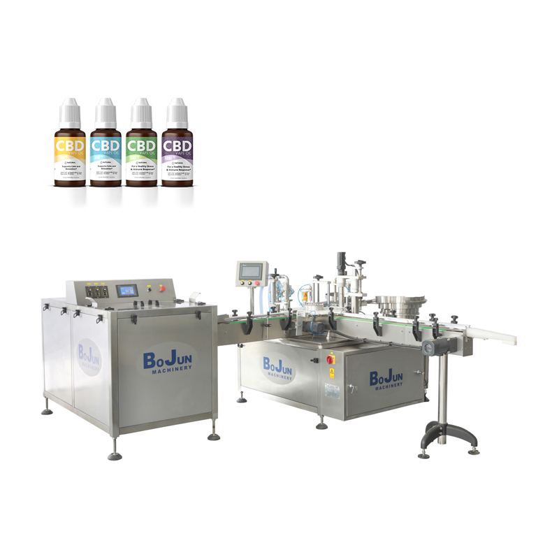 Automatic Vial glass bottle ampoule filling stopper capping line machine