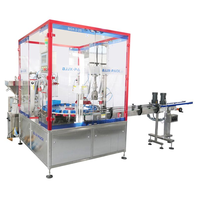 Automated Liquid Bottle Filling and Capping bottling production line