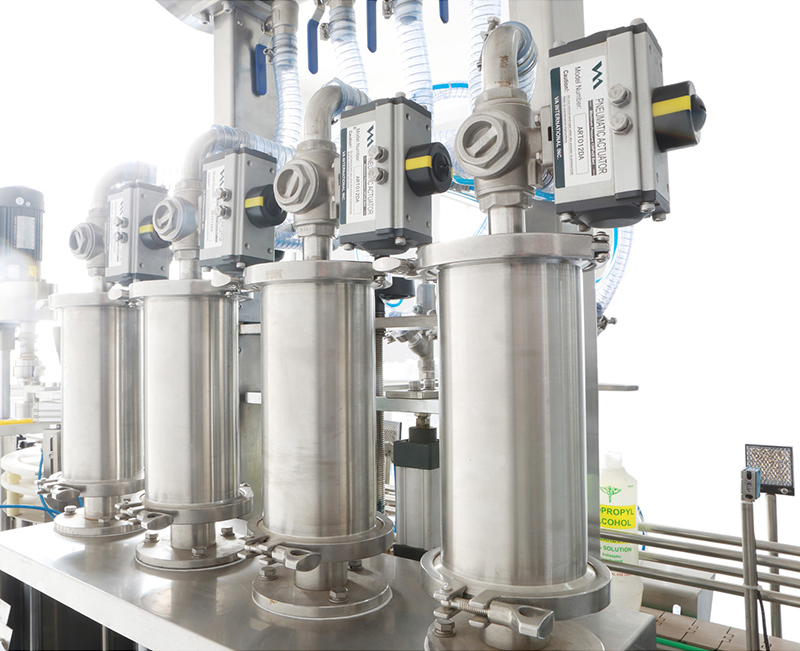 essential oil filling and capping machine
